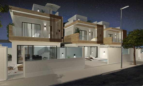 Adosado - Obra nueva -
        San Pedro del Pinatar - NBH-50008