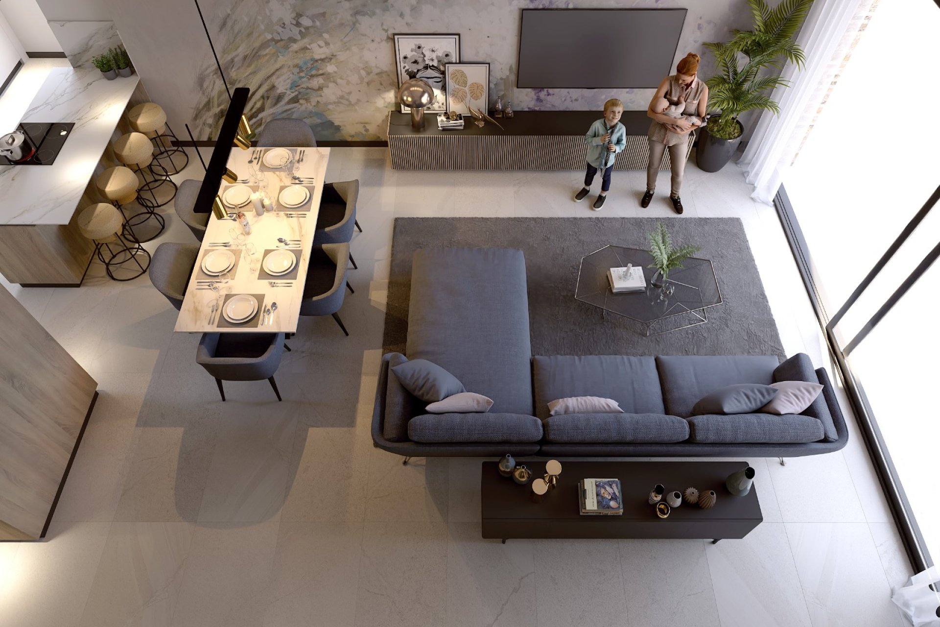 Nybyggeri - Lejlighed -
Algorfa