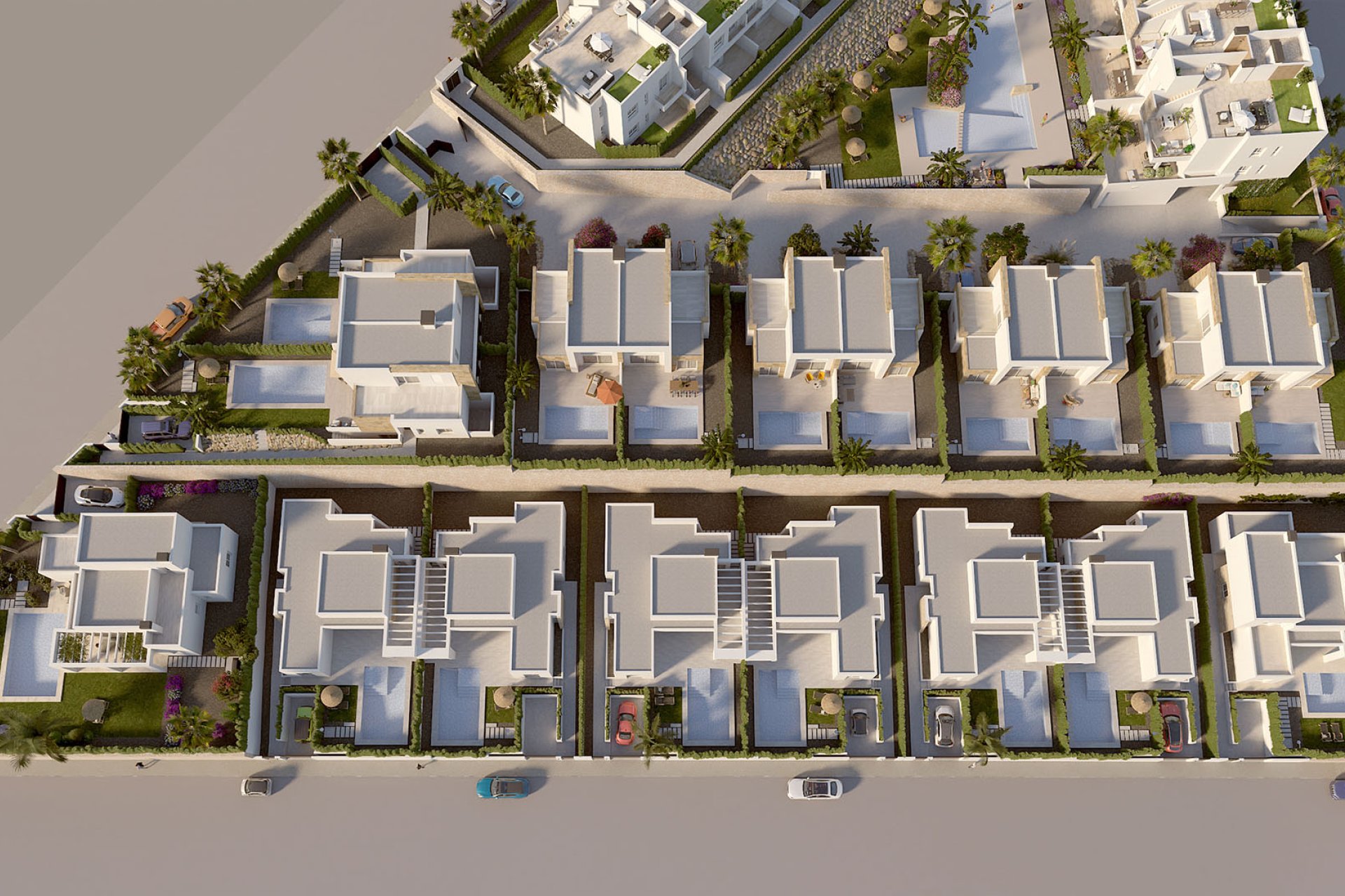 Nybyggeri - Rækkehus -
Algorfa