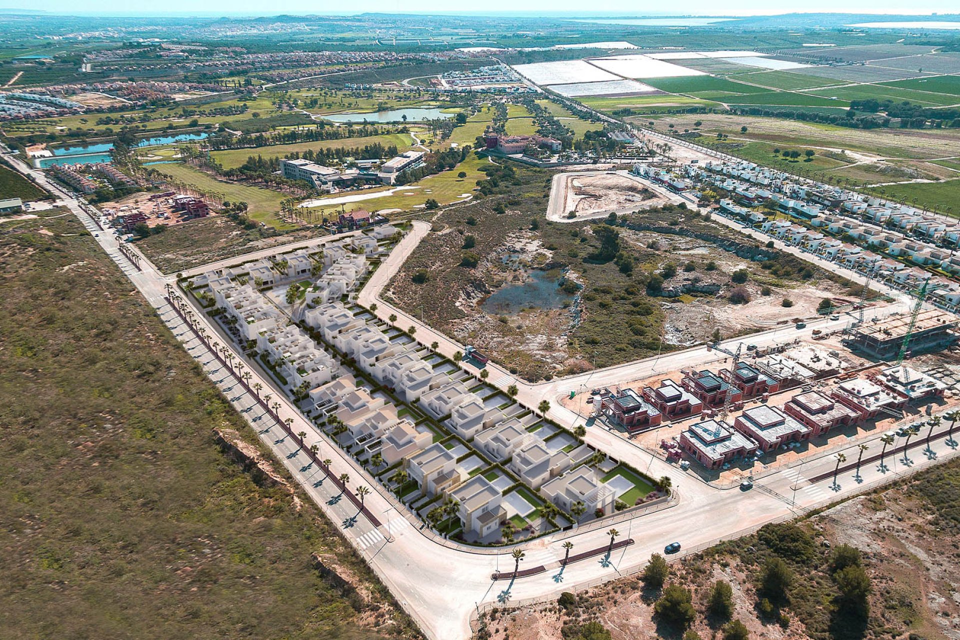 Nybyggeri - Rækkehus -
Algorfa