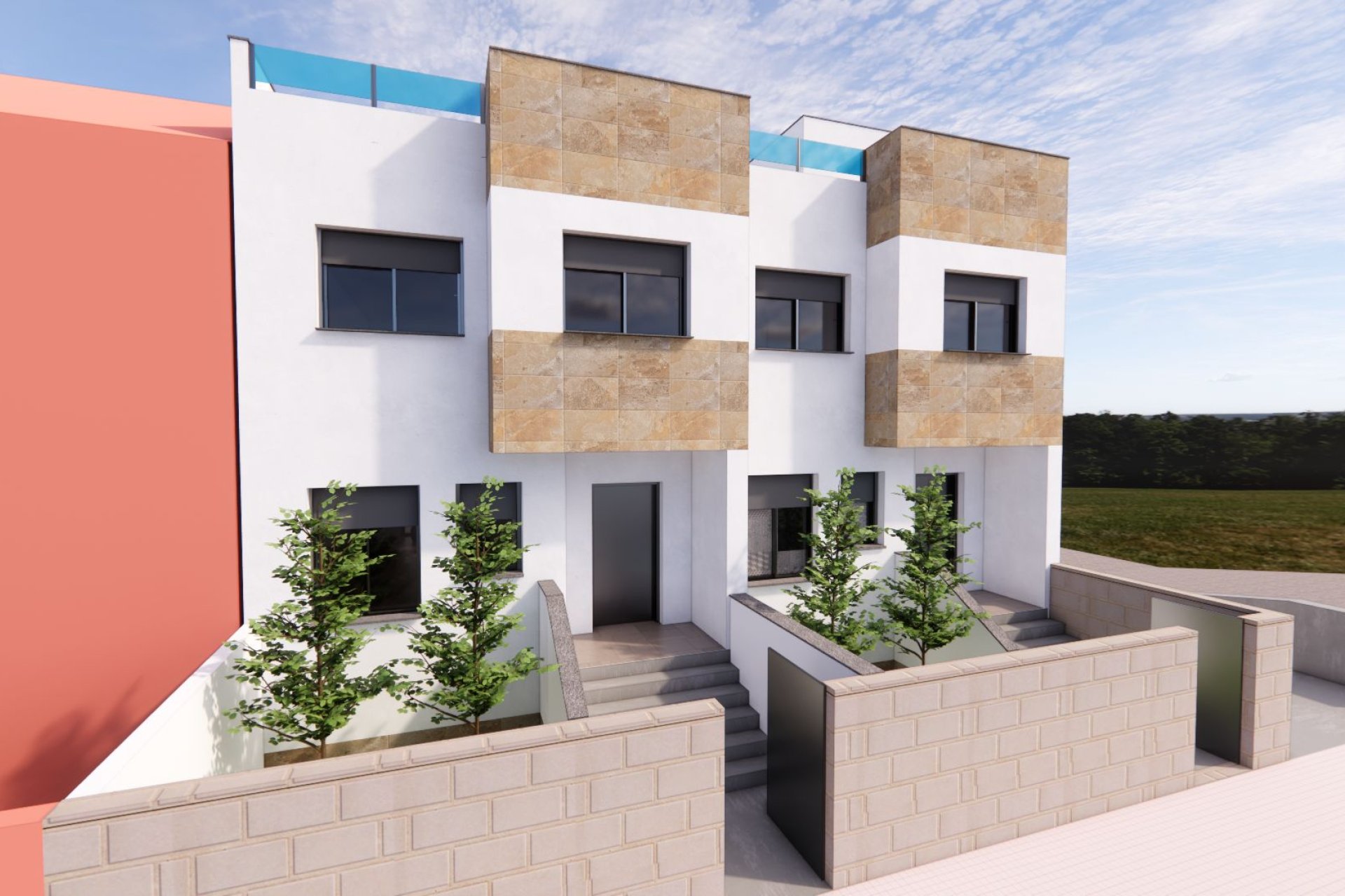 Nybyggeri - Rækkehus -
Bigastro