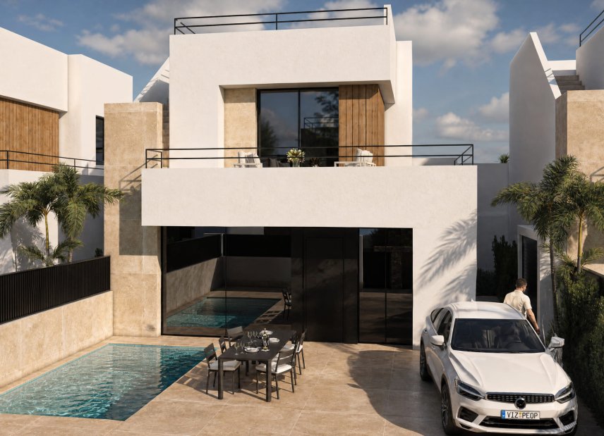 Obra nueva - Adosado -
Alhama de Murcia