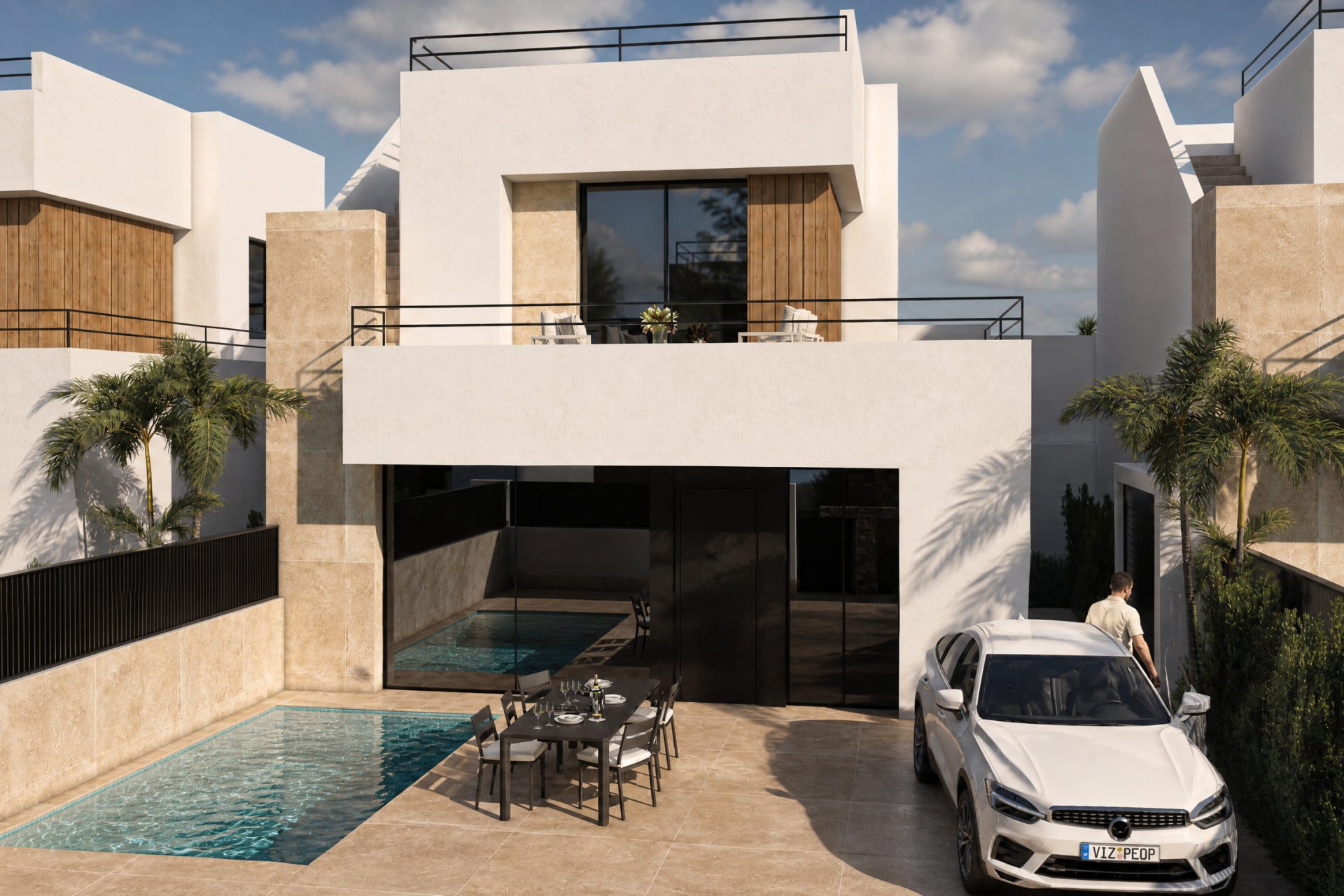Obra nueva - Adosado -
Alhama de Murcia