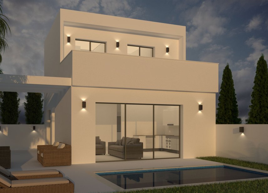 Obra nueva - Adosado -
Orihuela Costa