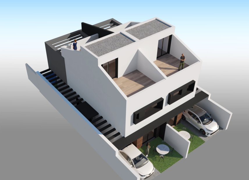 Obra nueva - Adosado -
San Javier