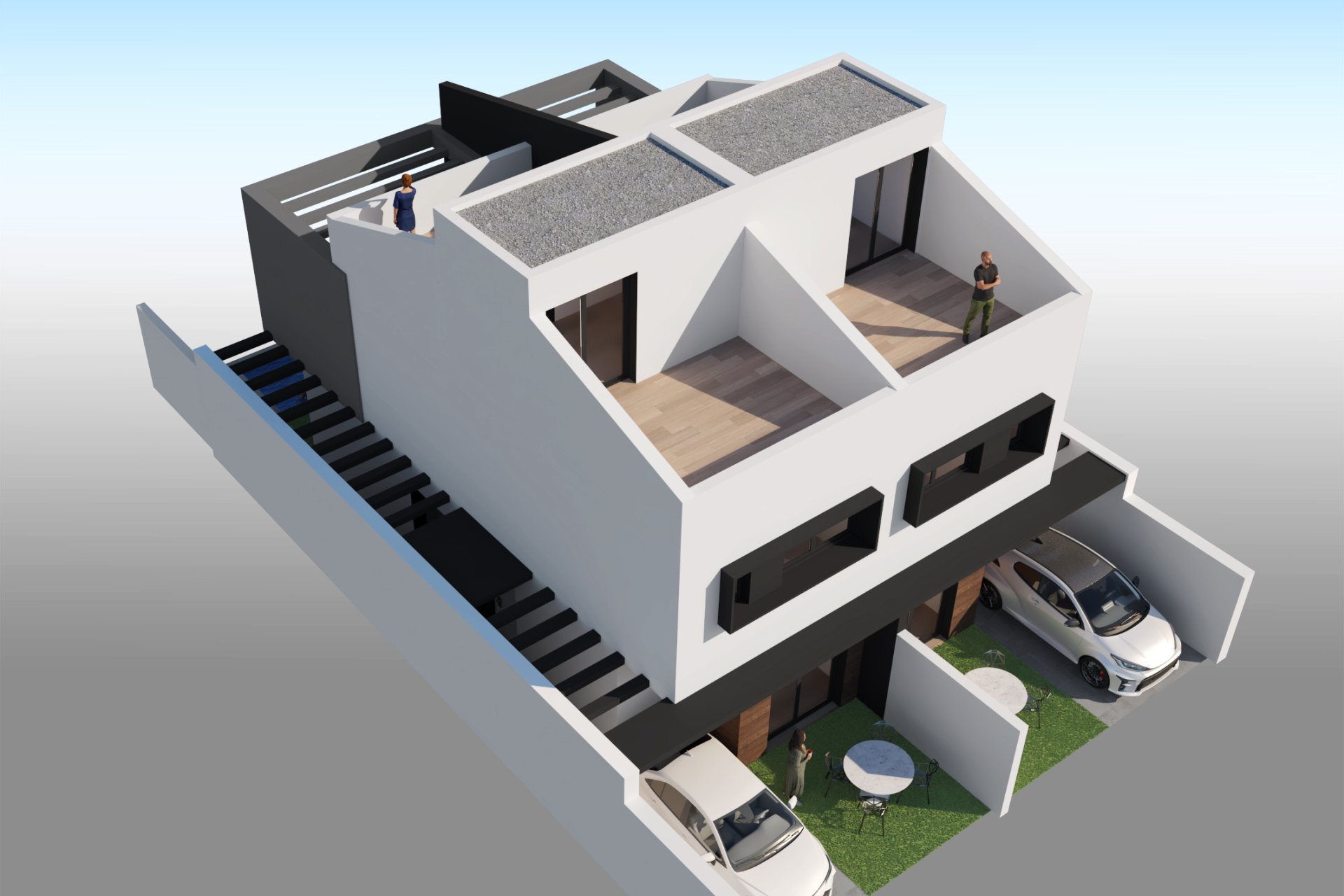 Obra nueva - Adosado -
San Javier