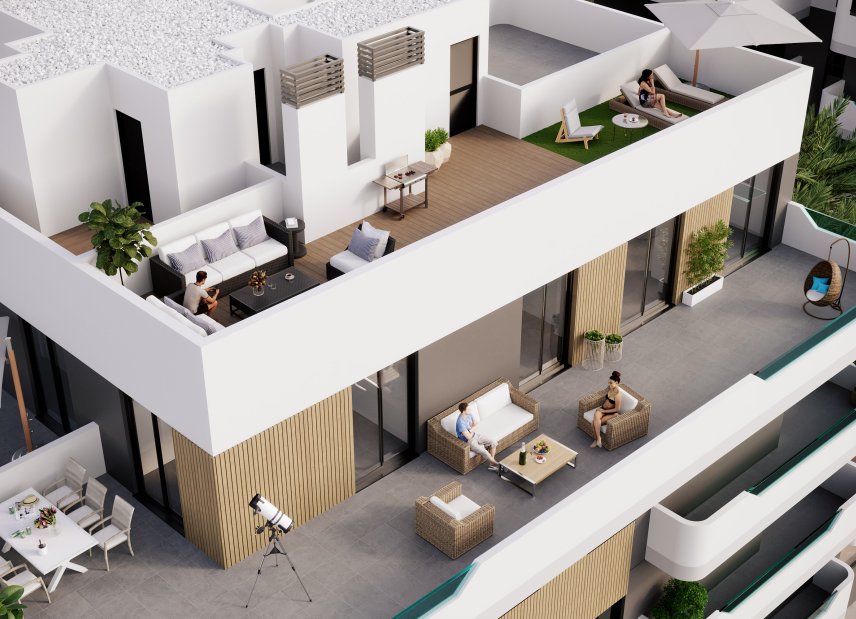 Obra nueva - Apartamento -
Santa Pola