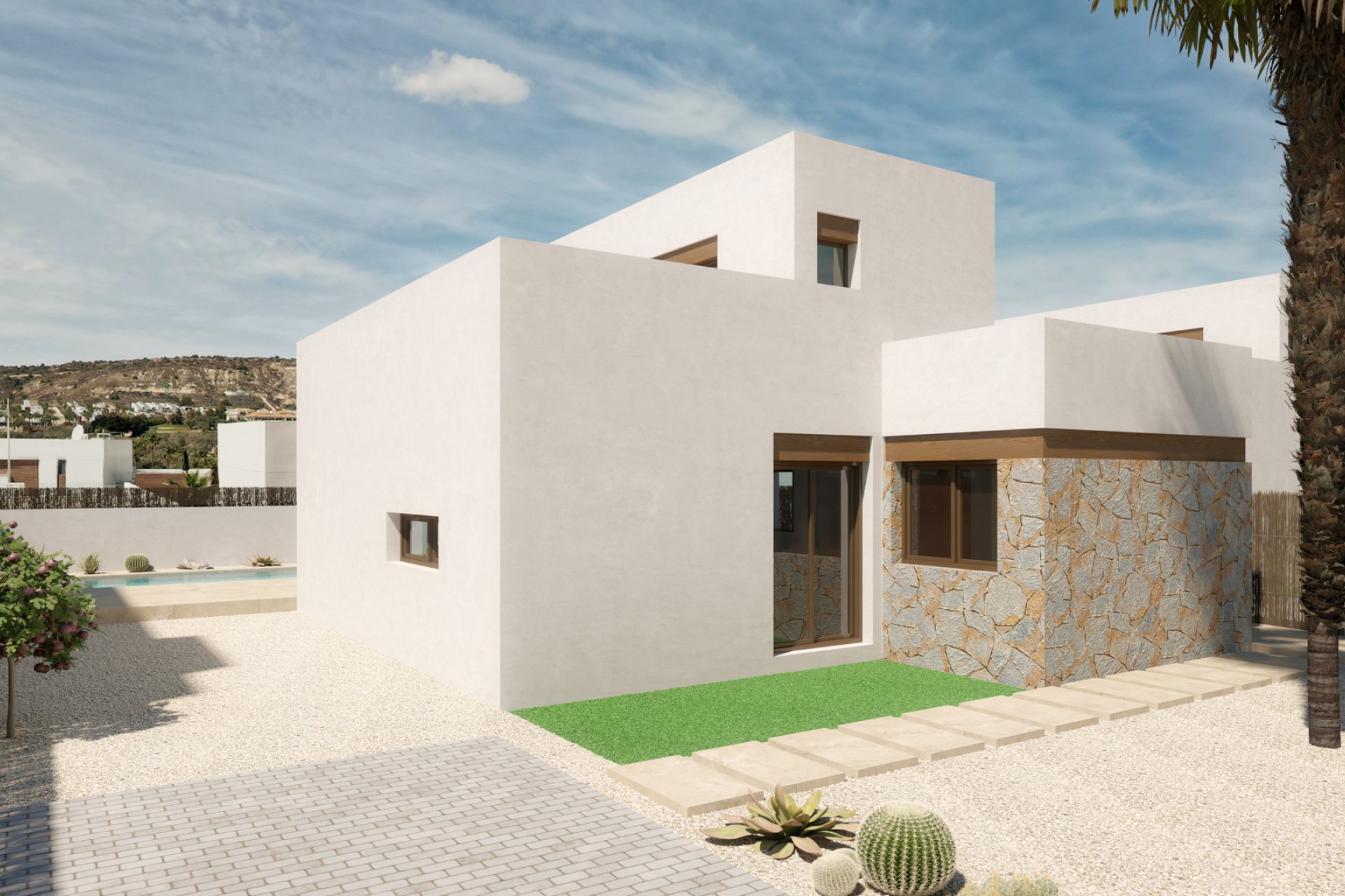 Obra nueva - Villa -
Algorfa