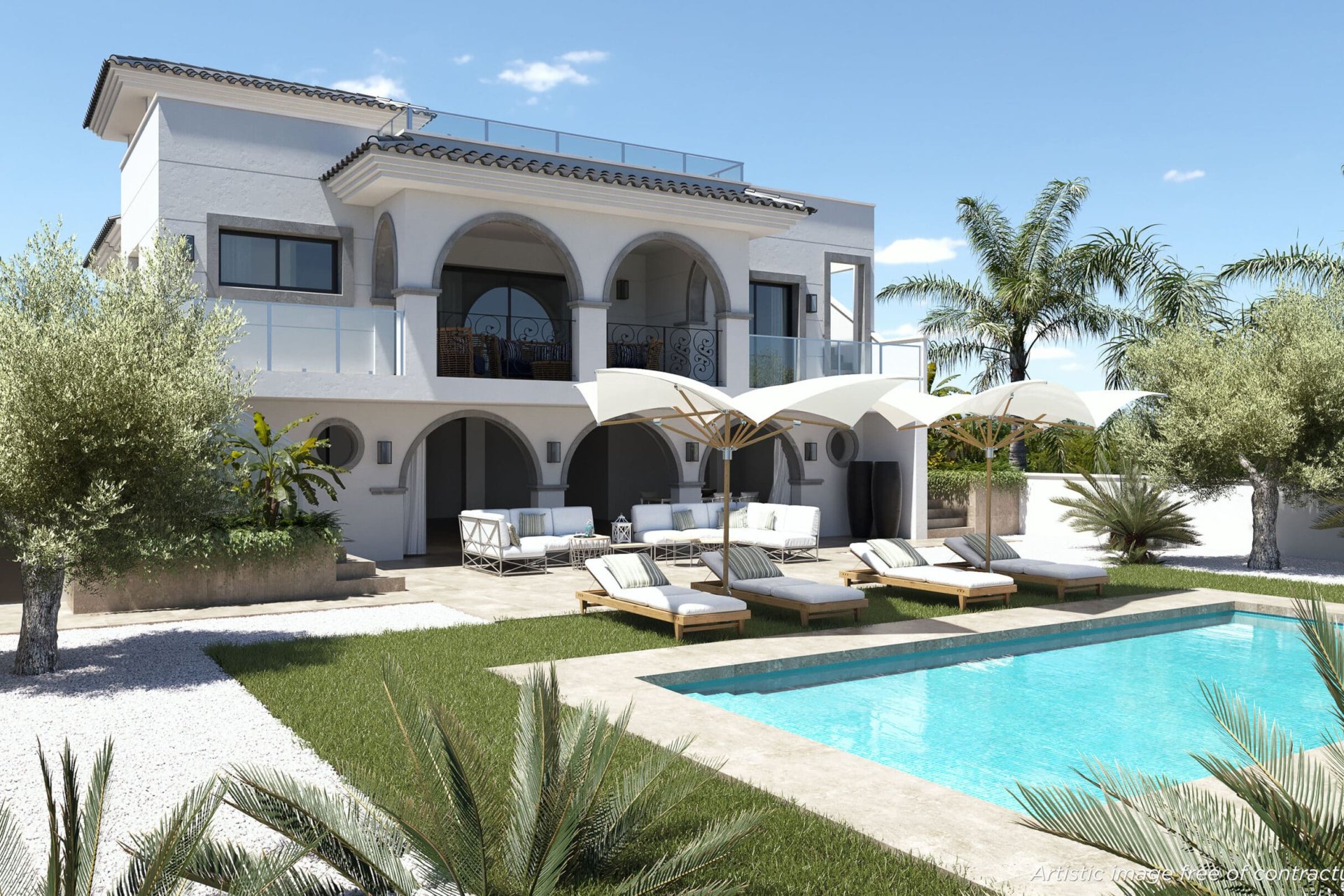 Obra nueva - Villa -
Ciudad Quesada