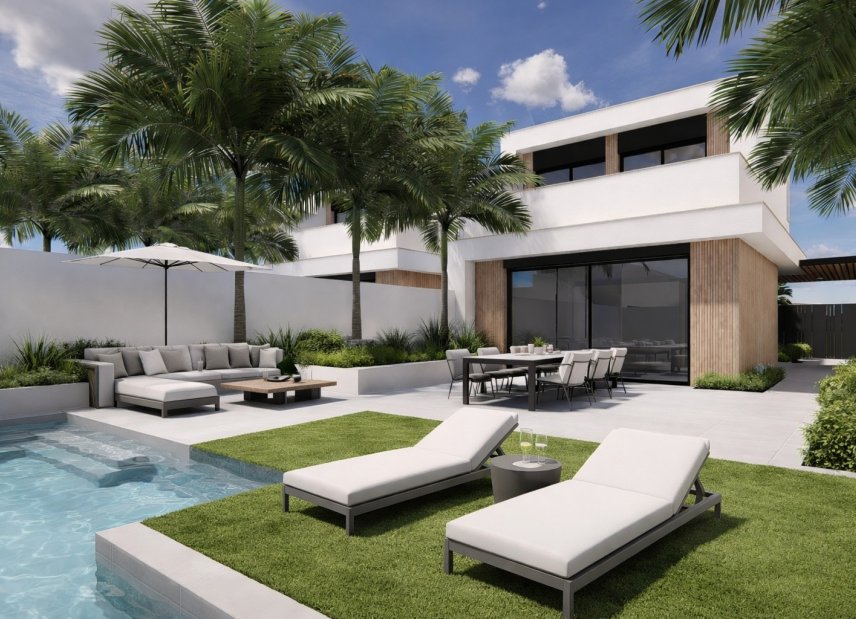 Obra nueva - Villa -
Los Alcázares