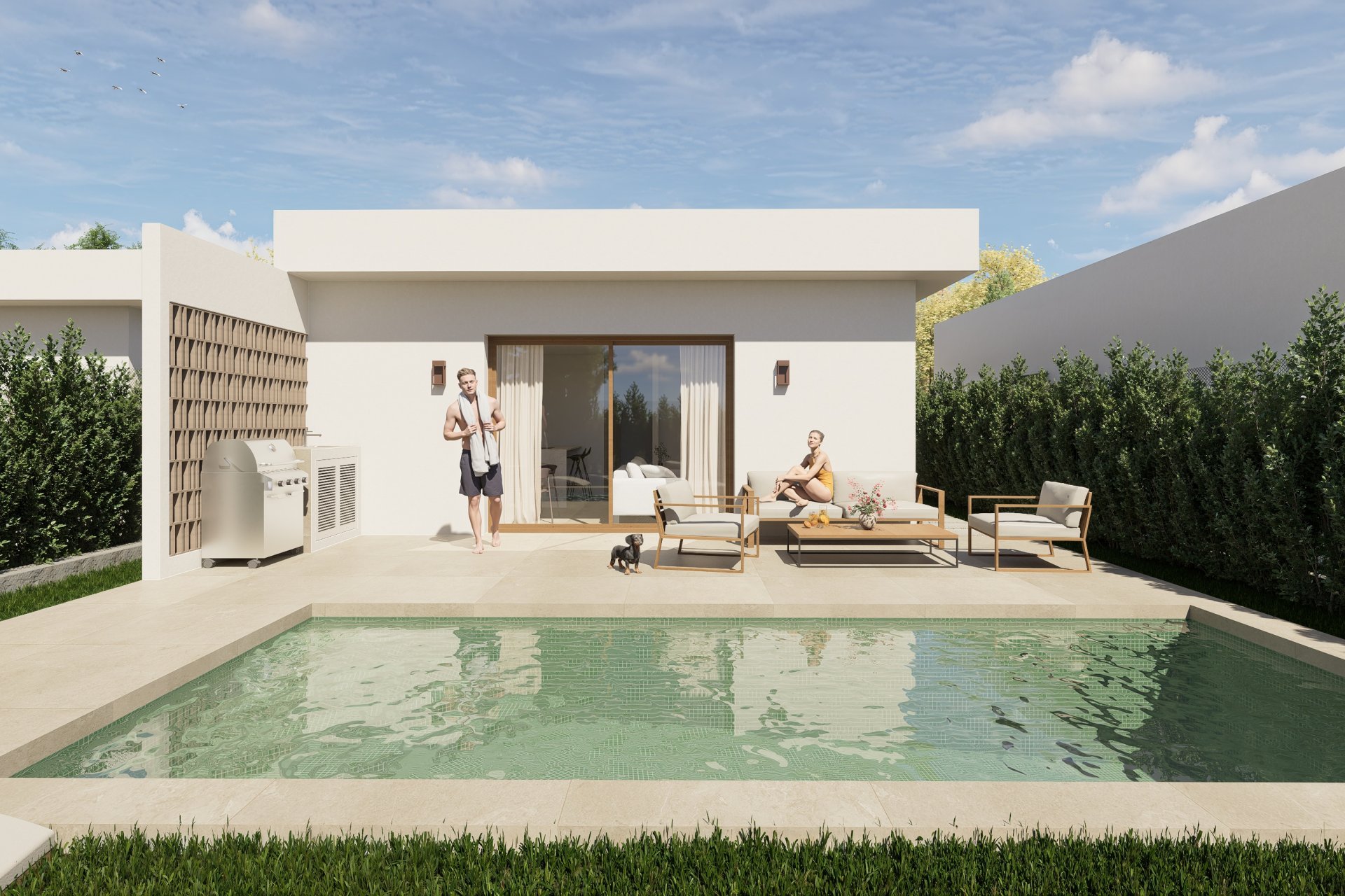 Obra nueva - Villa -
Los Montesinos