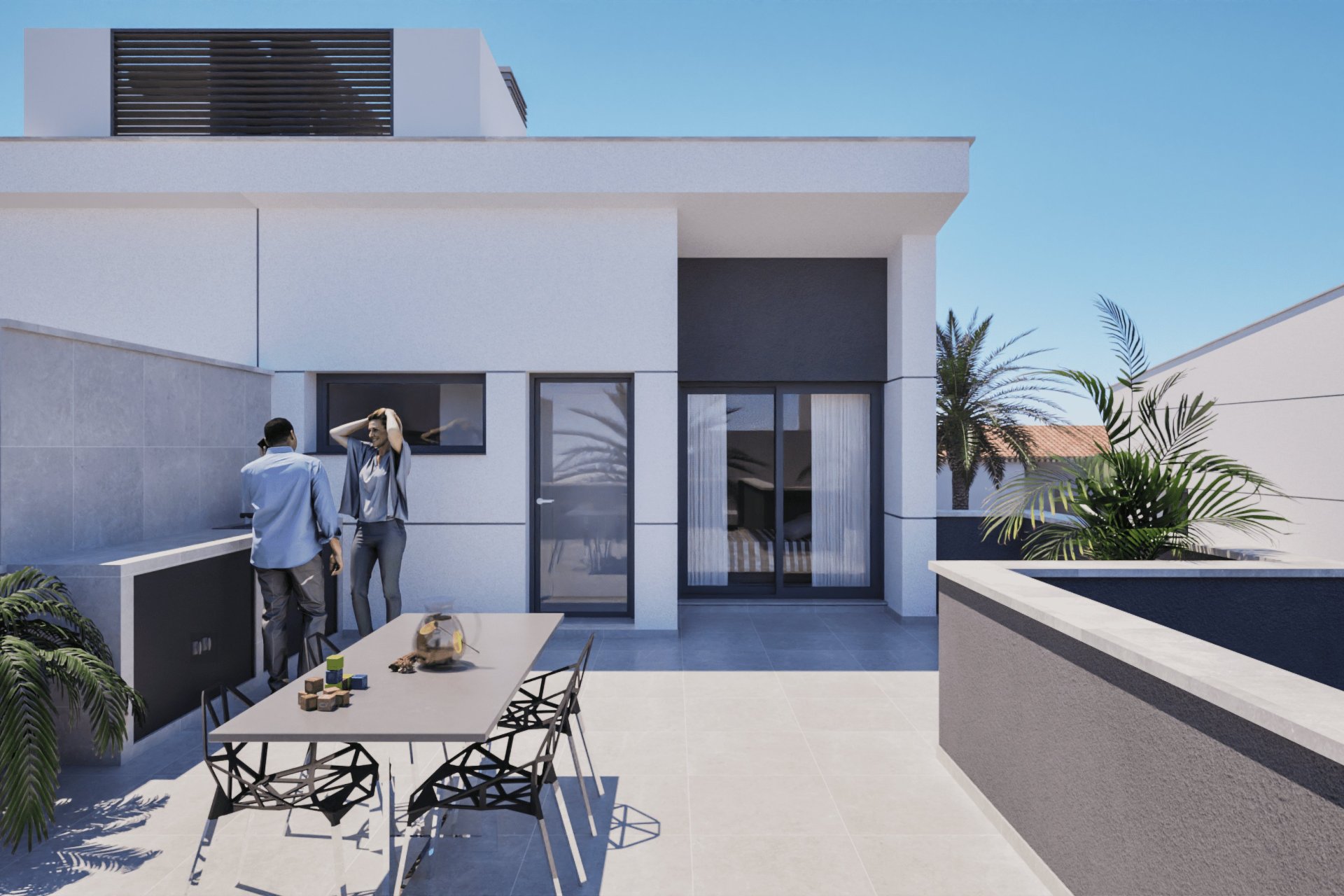 Obra nueva - Villa -
Los Nietos