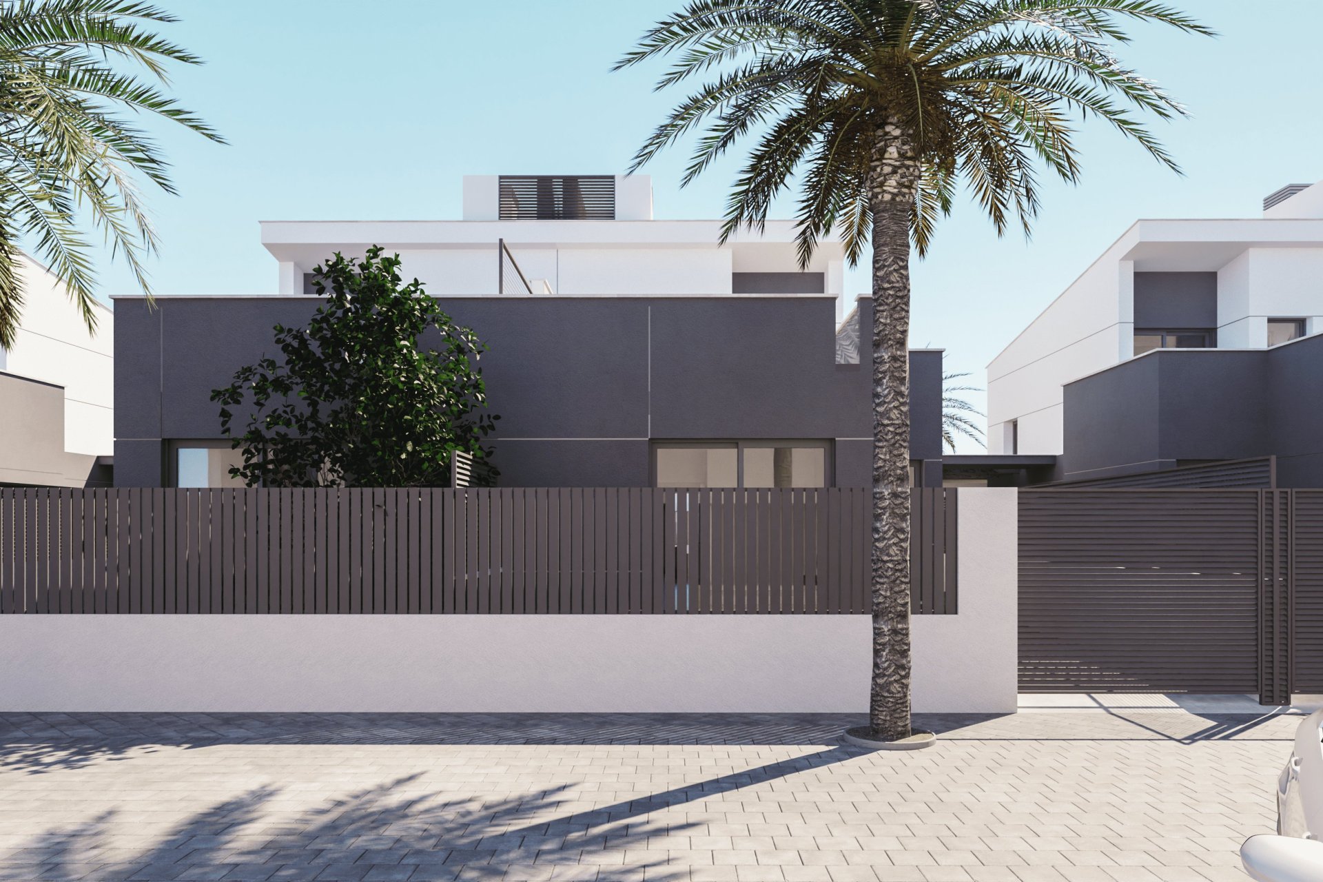 Obra nueva - Villa -
Los Nietos