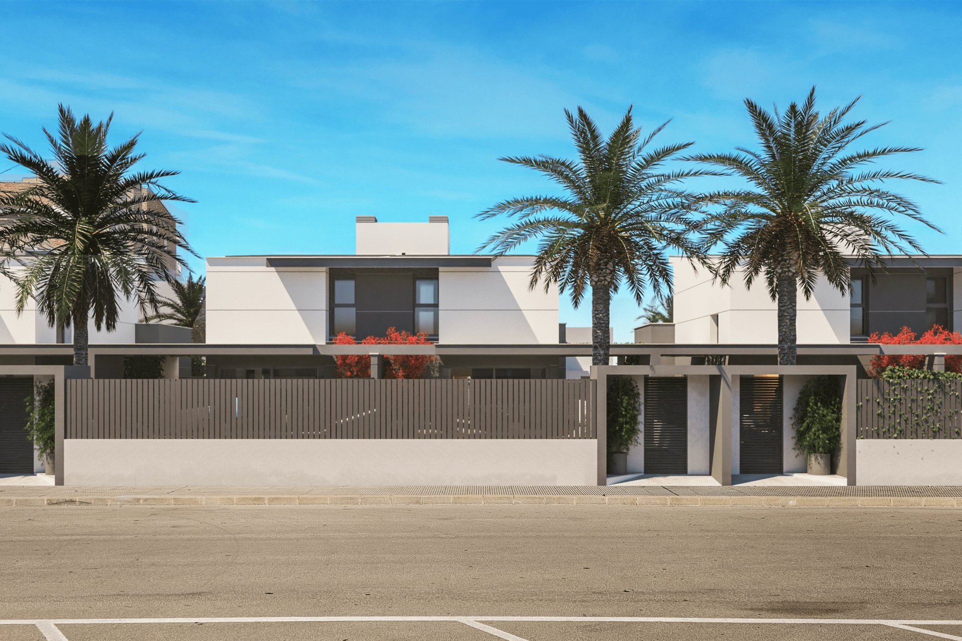 Obra nueva - Villa -
Los Nietos