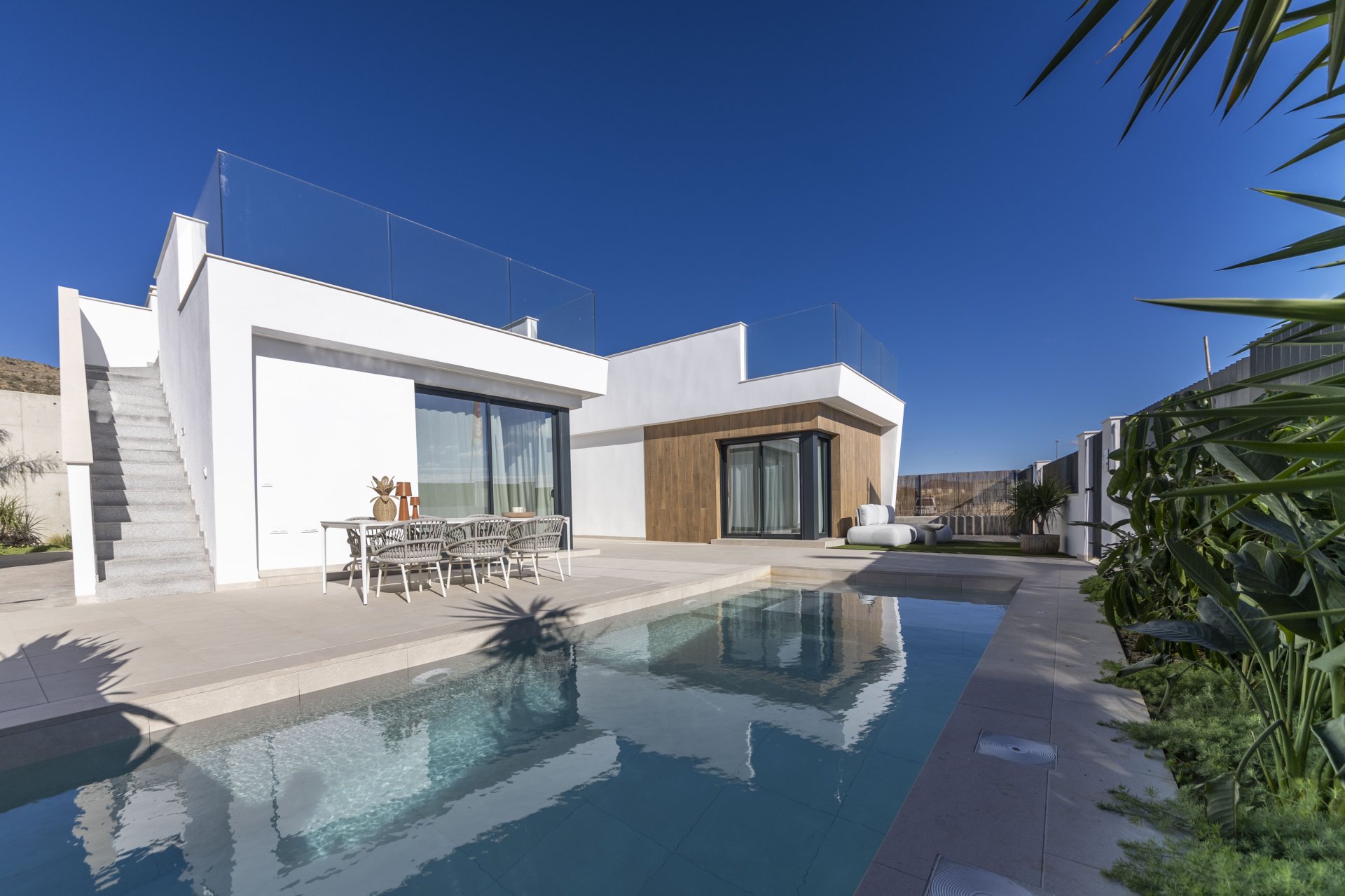 Obra nueva - Villa -
Murcia