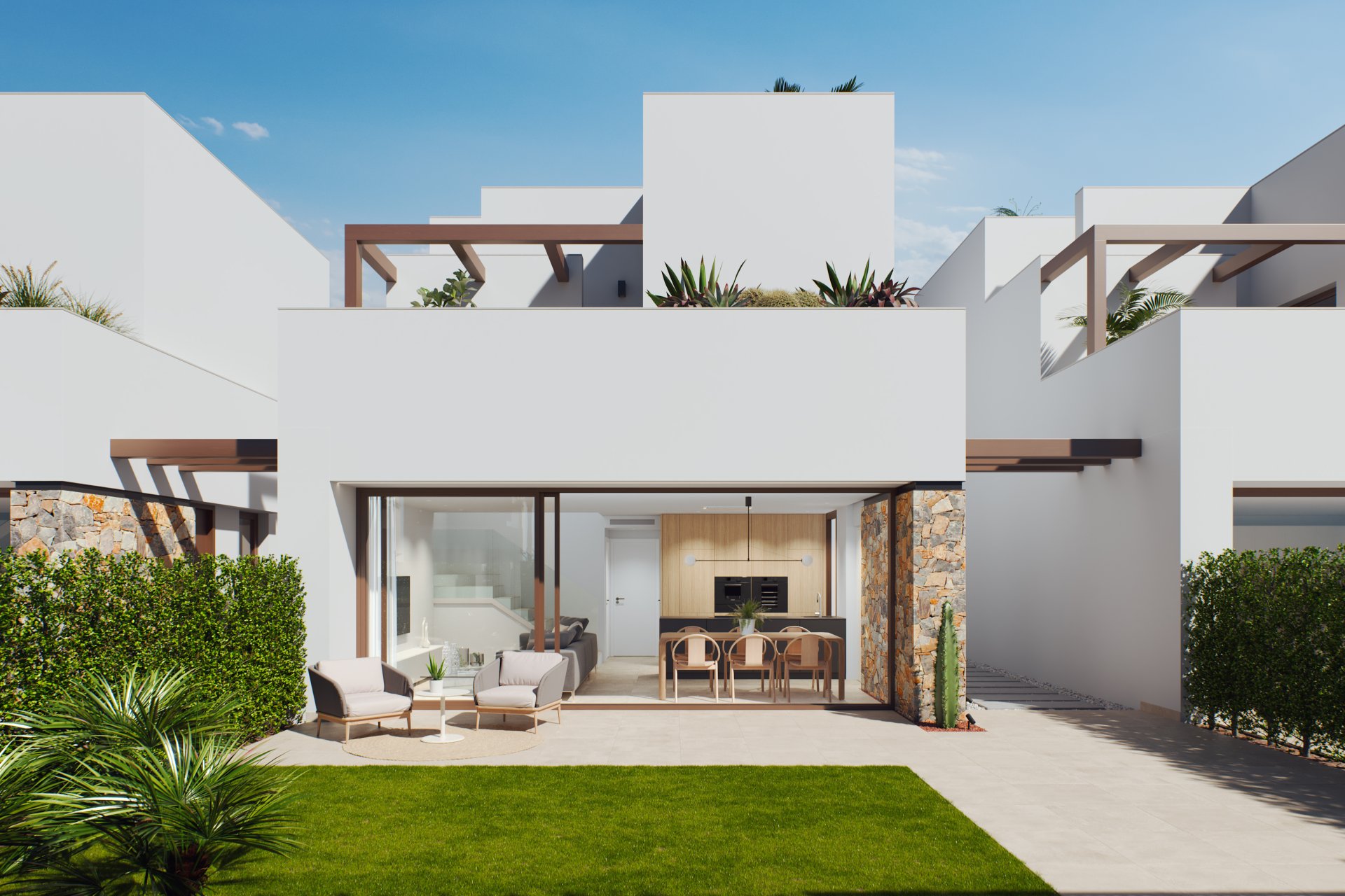 Obra nueva - Villa -
Torre-Pacheco