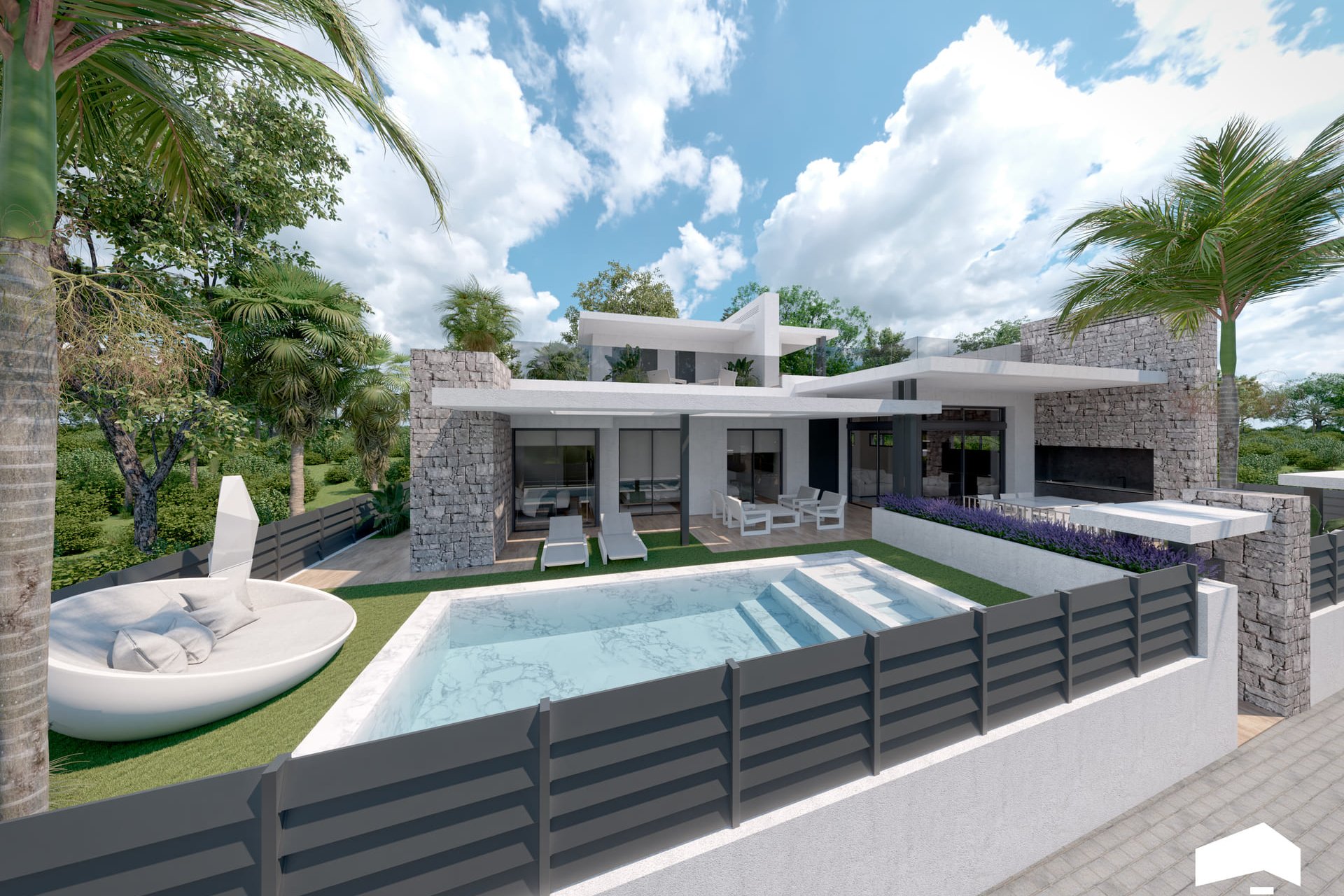 Obra nueva - Villa -
Torre-Pacheco