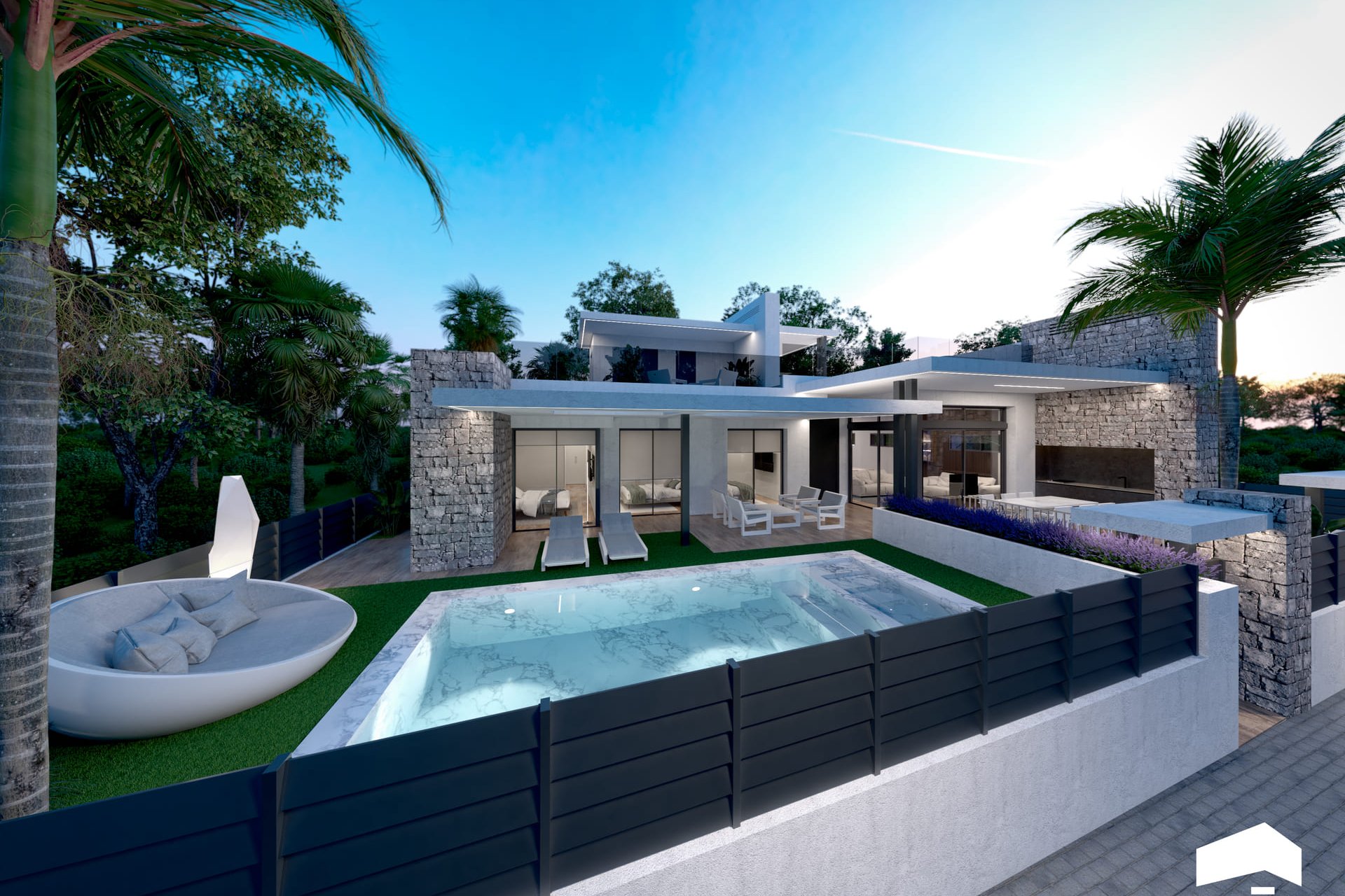 Obra nueva - Villa -
Torre-Pacheco