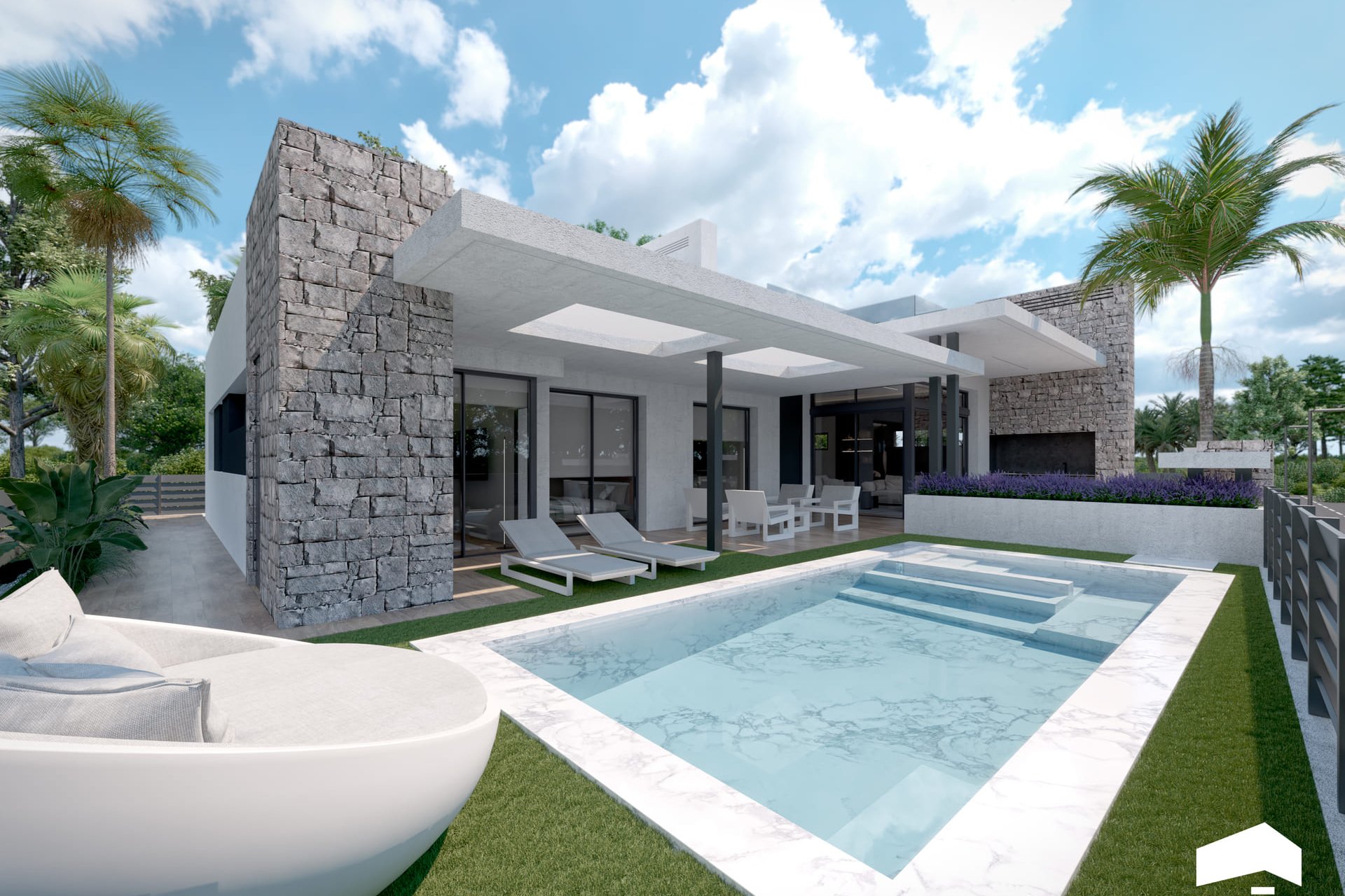 Obra nueva - Villa -
Torre-Pacheco