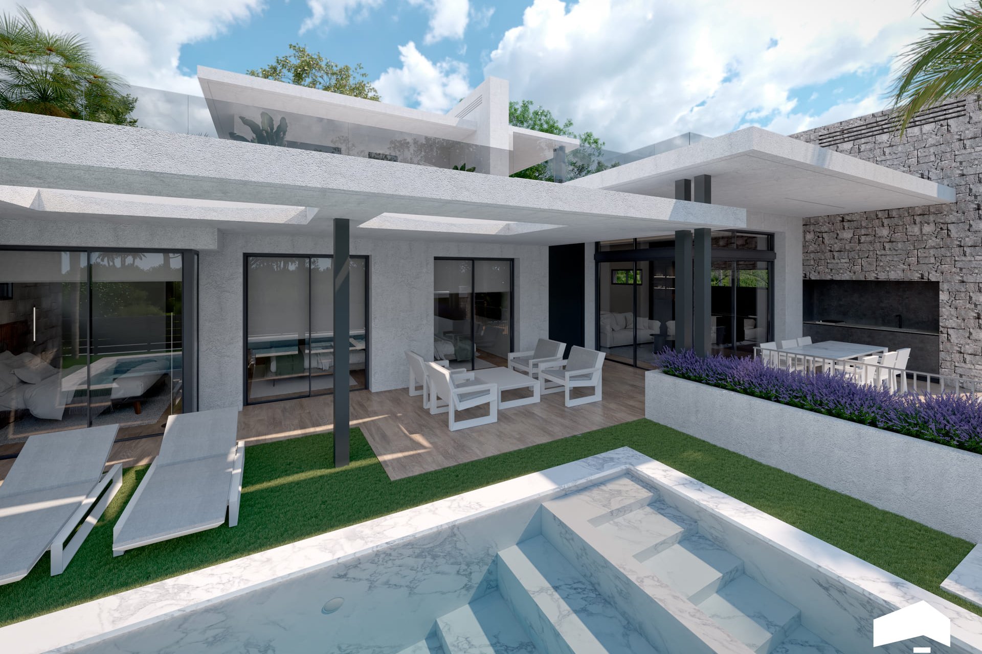 Obra nueva - Villa -
Torre-Pacheco