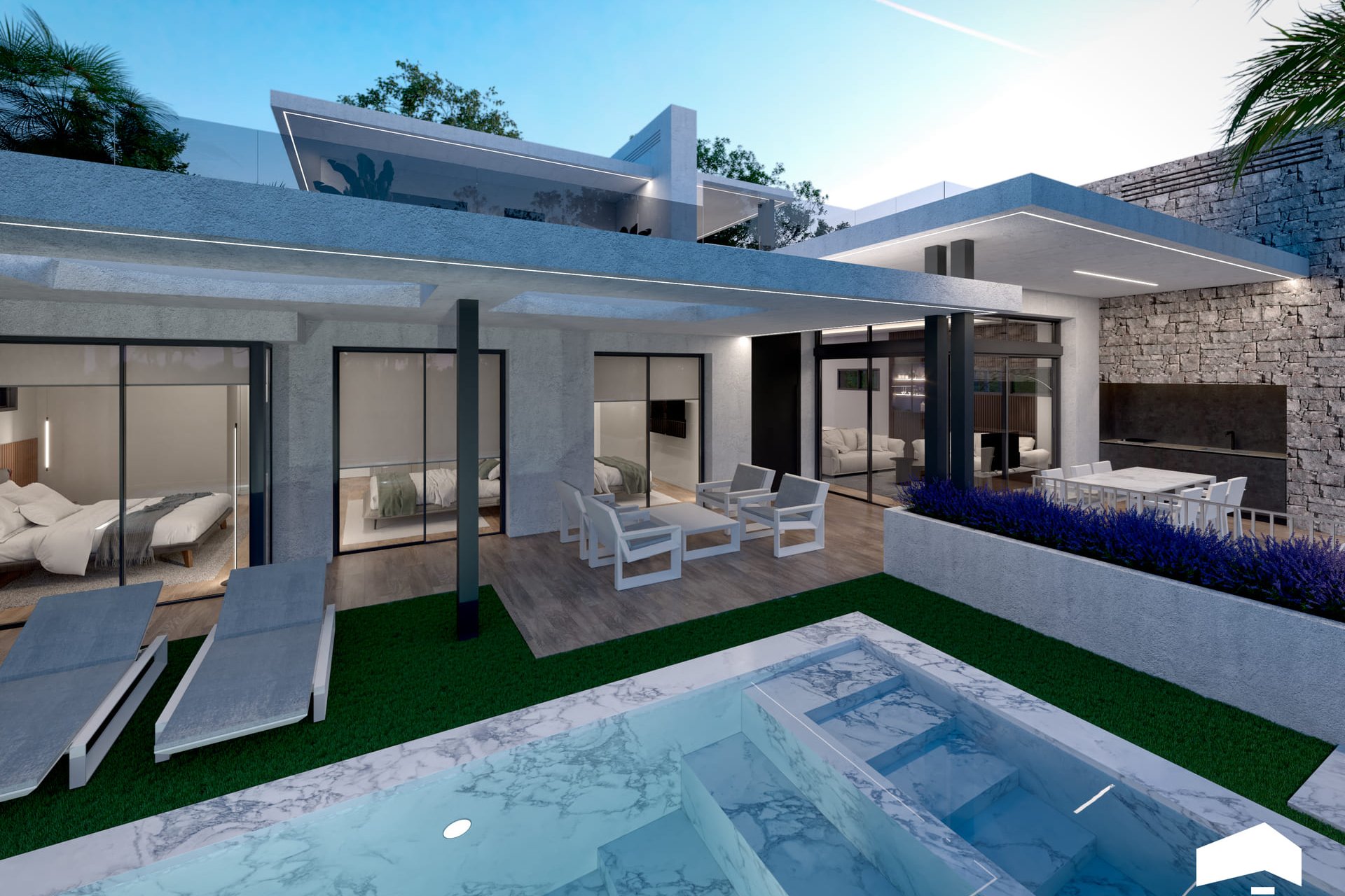 Obra nueva - Villa -
Torre-Pacheco