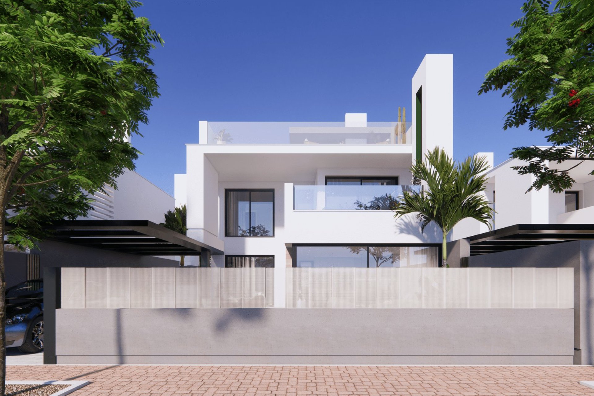 Obra nueva - Villa -
Torre-Pacheco