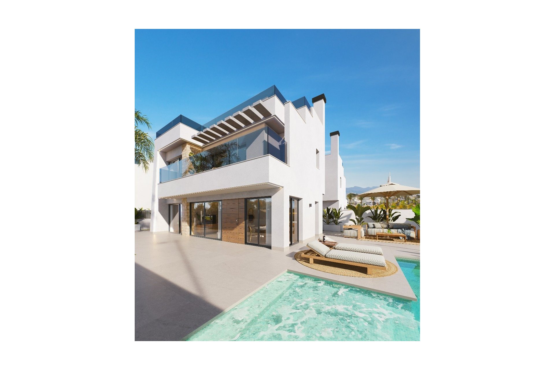 Obra nueva - Villa -
Torre-Pacheco