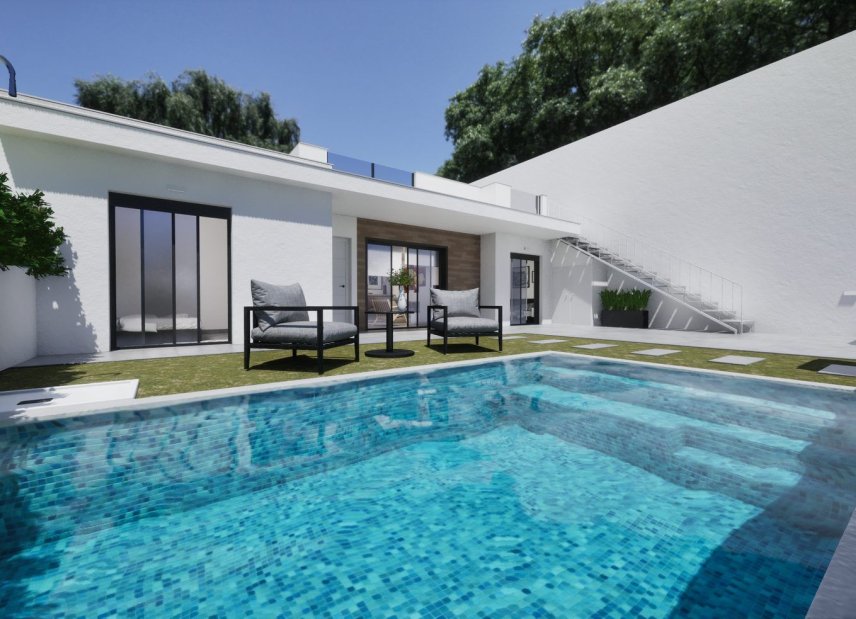 Obra nueva - Villa -
Torre-Pacheco
