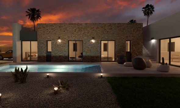 Obra nueva - Villa -
Algorfa