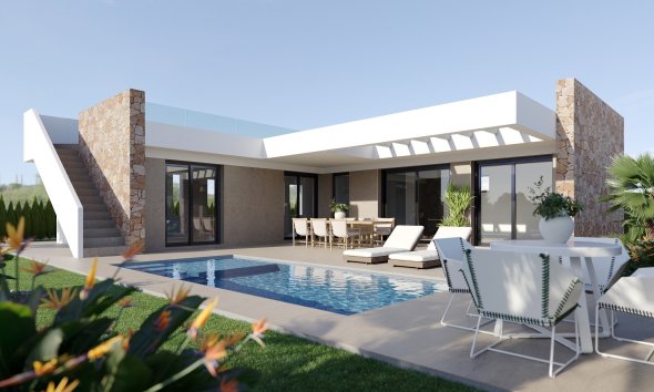 Obra nueva - Villa -
Murcia