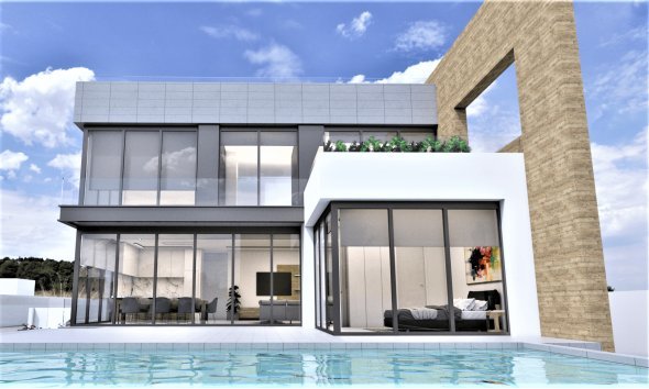 Obra nueva - Villa -
Orihuela Costa