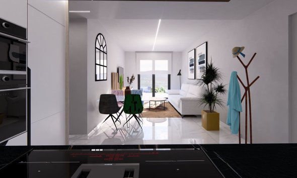 Obra nueva - Apartamento -
Algorfa