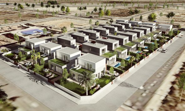 Obra nueva - Villa -
Los Alcázares