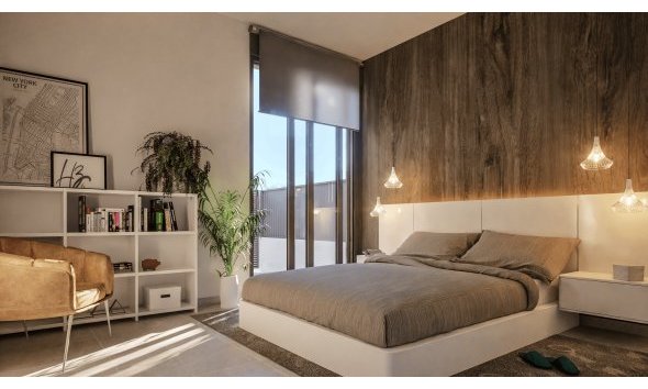 Obra nueva - Villa -
Los Nietos