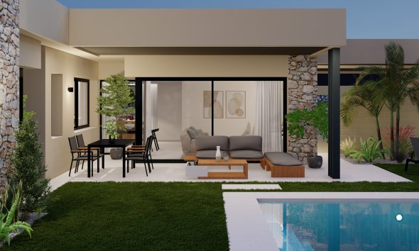 Obra nueva - Villa -
Murcia