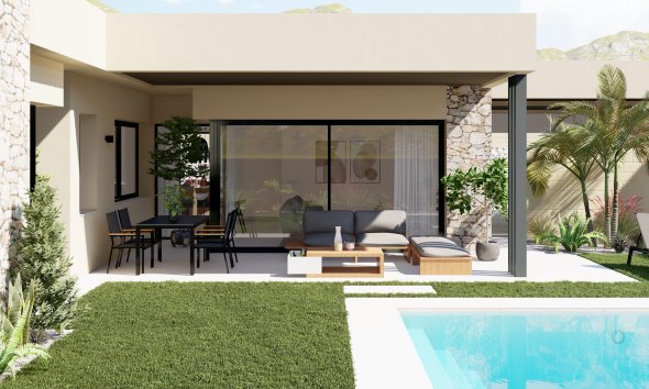 Obra nueva - Villa -
Murcia
