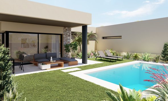 Obra nueva - Villa -
Murcia