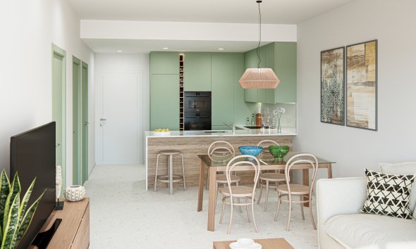 Obra nueva - Apartamento -
Los Alcázares