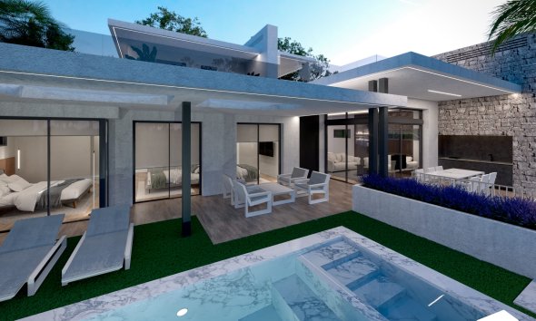Obra nueva - Villa -
Torre-Pacheco