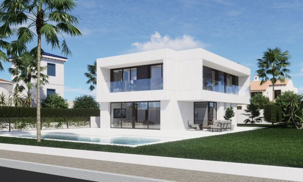 Obra nueva - Villa -
Orihuela Costa