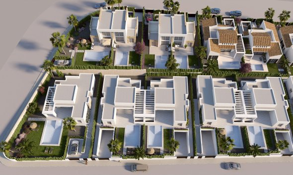 Nybyggeri - Rækkehus -
Algorfa