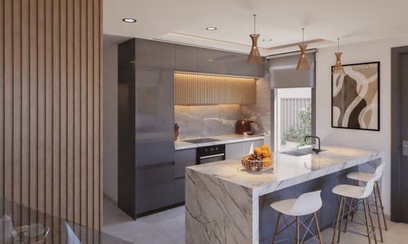 Obra nueva - Villa -
Los Nietos